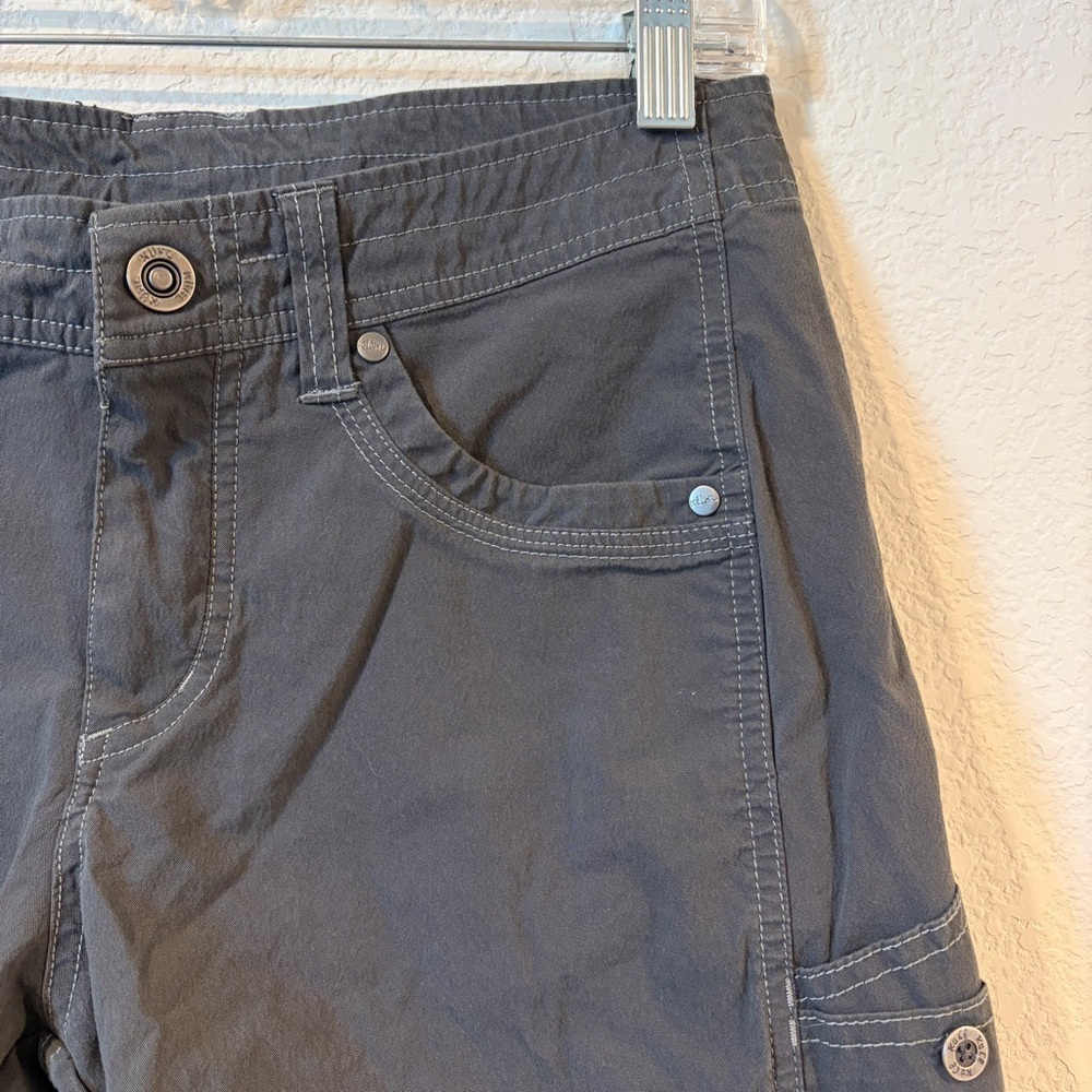 KÜHL Women’s Grey 6.5” Free Range Shorts - 6 - Picture 2 of 6